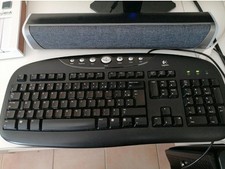 clavier ps2 noir ouvert mais