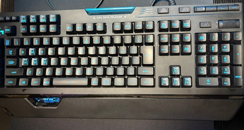 Clavier jeu mécanique noir - clavier,